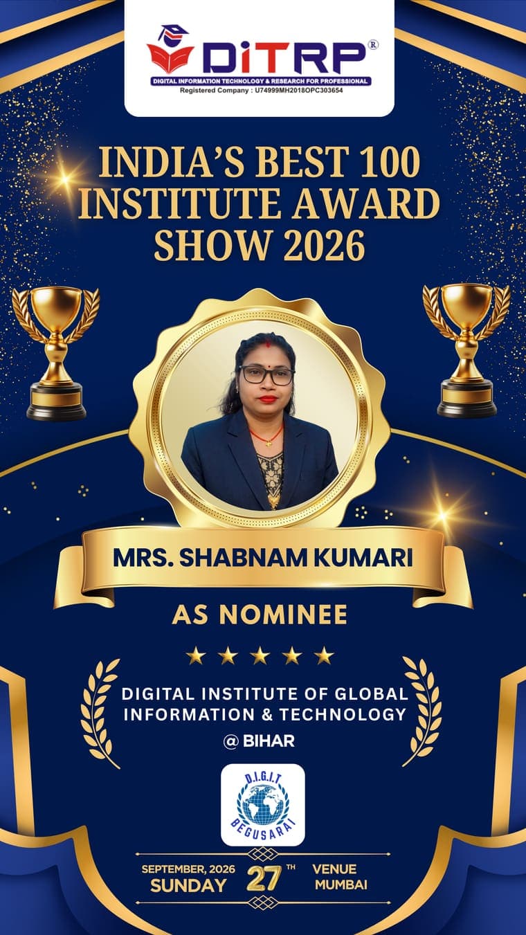 DIGITAL INSTITUTE OF GLOBAL INFORMATION & TECHNOLOGY — 2026 nominee