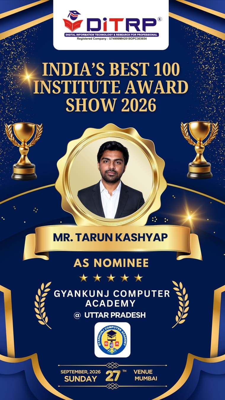 Gyankunj computer academy — 2026 nominee