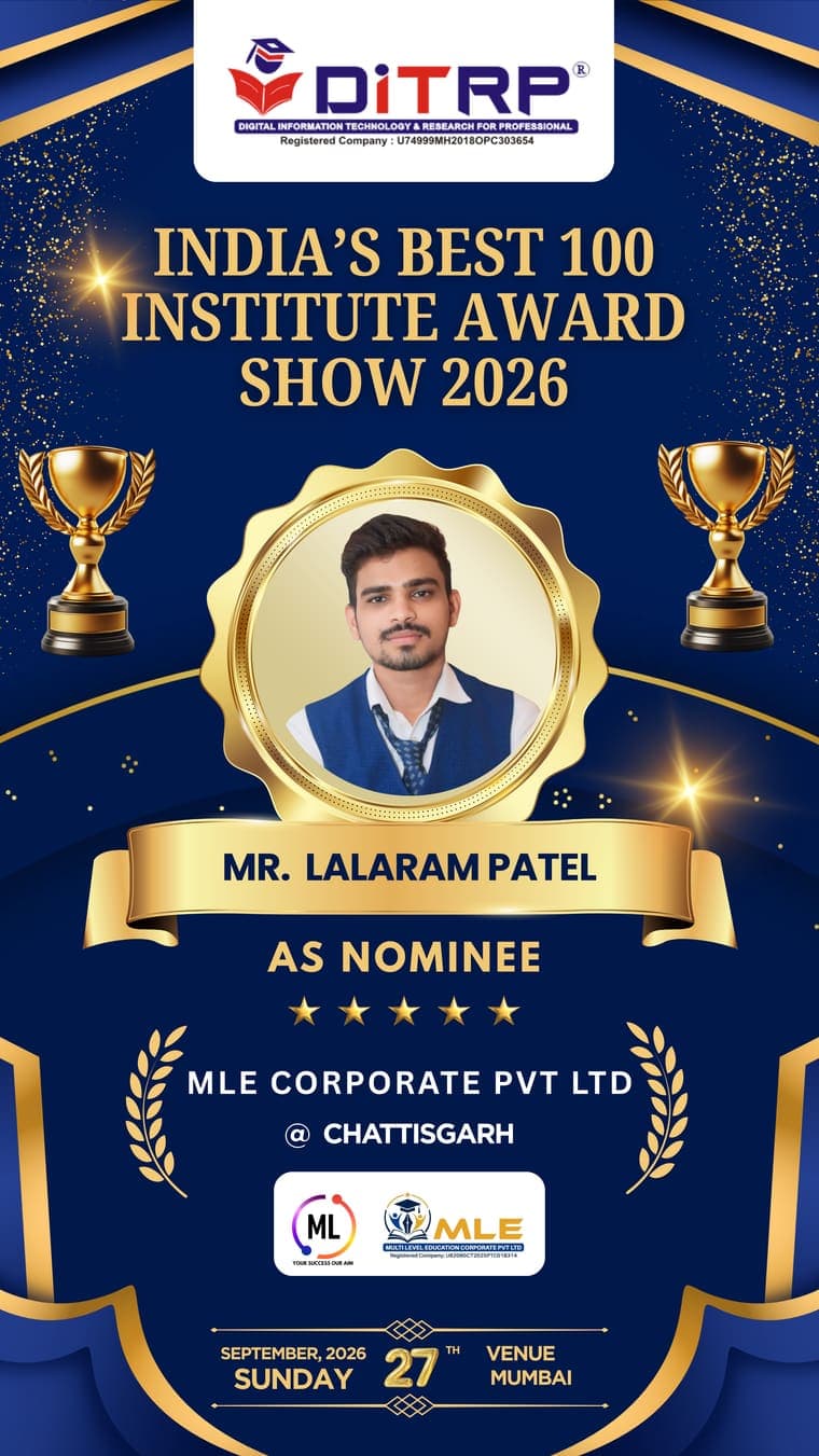 mle corporate pvt Ltd — 2026 nominee