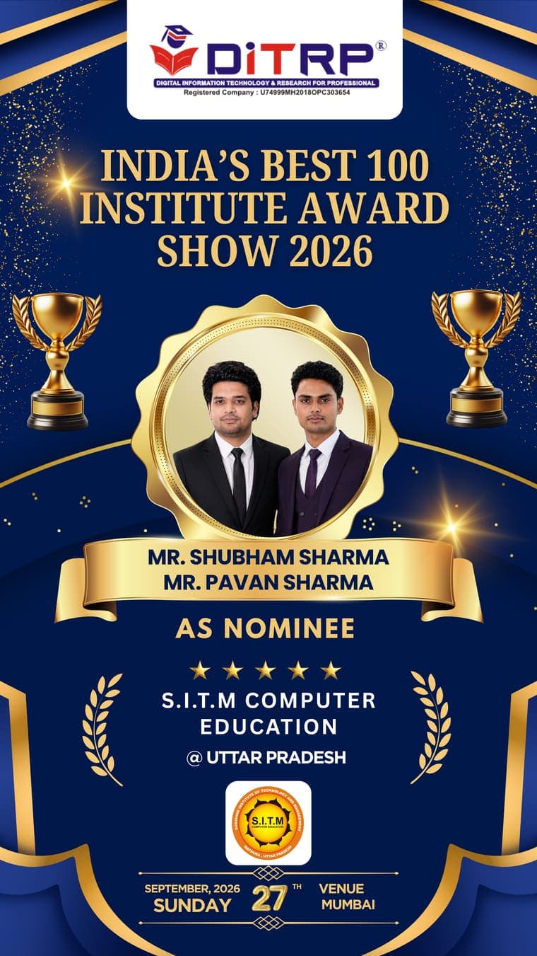 S.I.T.M Computer Education — 2026 nominee