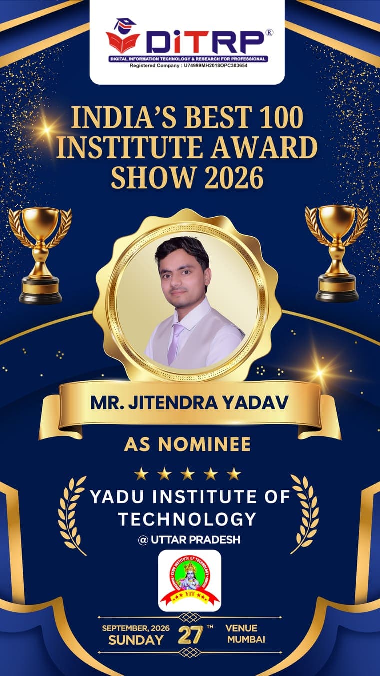 YADU INSTITUTE OF TECHNOLOGY — 2026 nominee