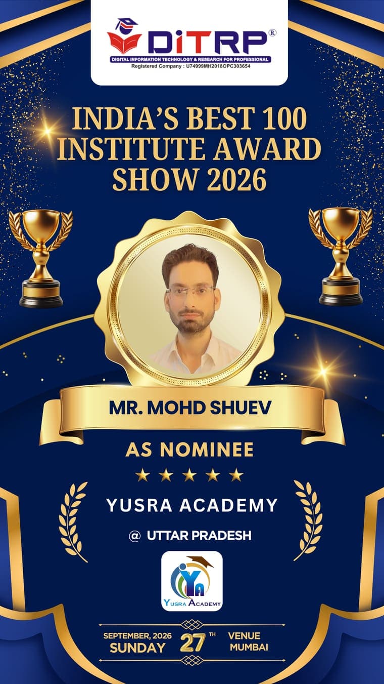 YUSRA ACADEMY — 2026 nominee